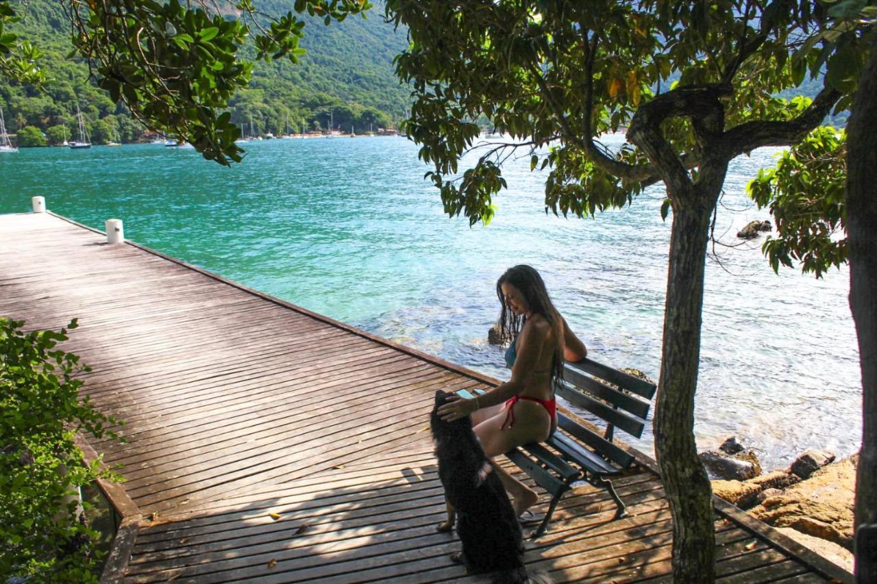 Hostel E Pousada Blue Lagoon Vila do Abraao Luaran gambar