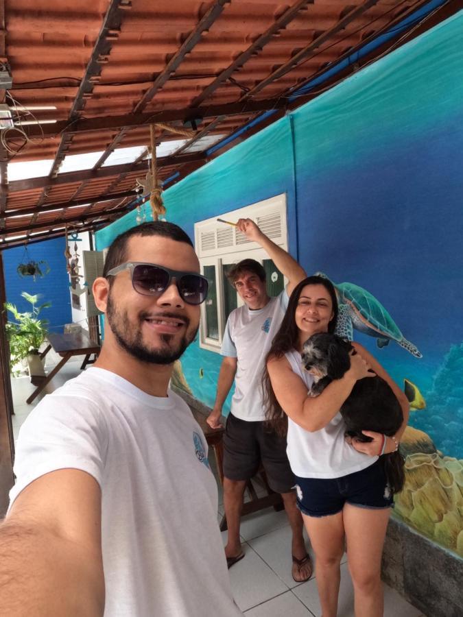 Hostel E Pousada Blue Lagoon Vila do Abraao Luaran gambar